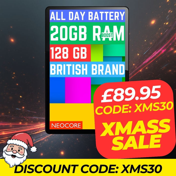 NEOCORE E2s | 10.1'' Android Tablet | 20GB RAM | 128GB Storage | 15h+ Battery |  Pre-Order  15.12