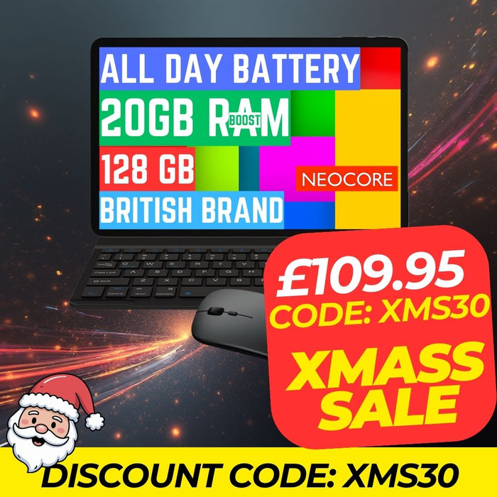 NEOCORE E2s Pro Edition (Case+Keyboard+Mouse)| 10.1'' Android Tablet | 20GB RAM | 128GB Storage | 15h+ Battery  |  Pre-Order 15.12