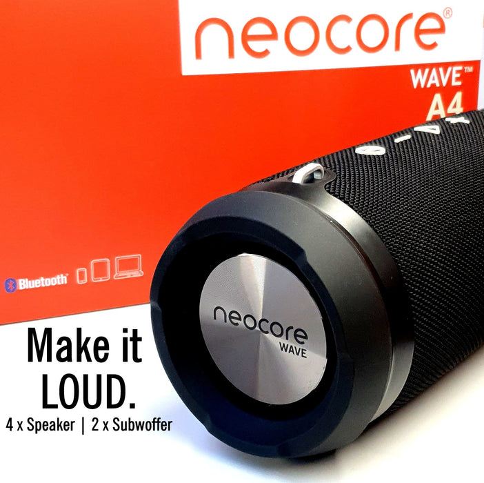 neocore WAVE A4 TSUNAMI  Bluetooth Speaker 50W. - TforTablet